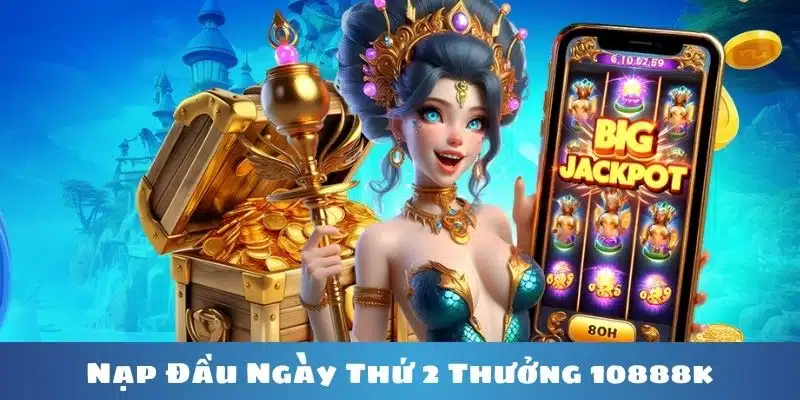 Nạp Đầu Ngày Thứ 2 Thưởng 10888k - Rinh Quà Khủng Cùng 88CLB